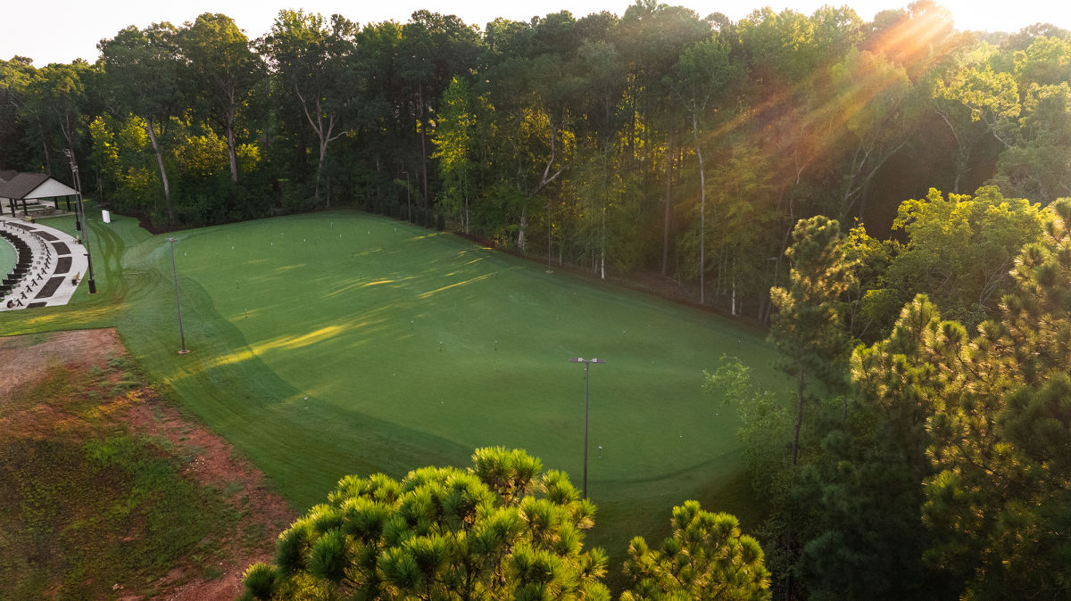 Driving Range at TriGolf